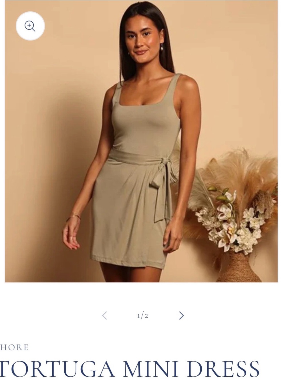 Shore tortuga mini dress